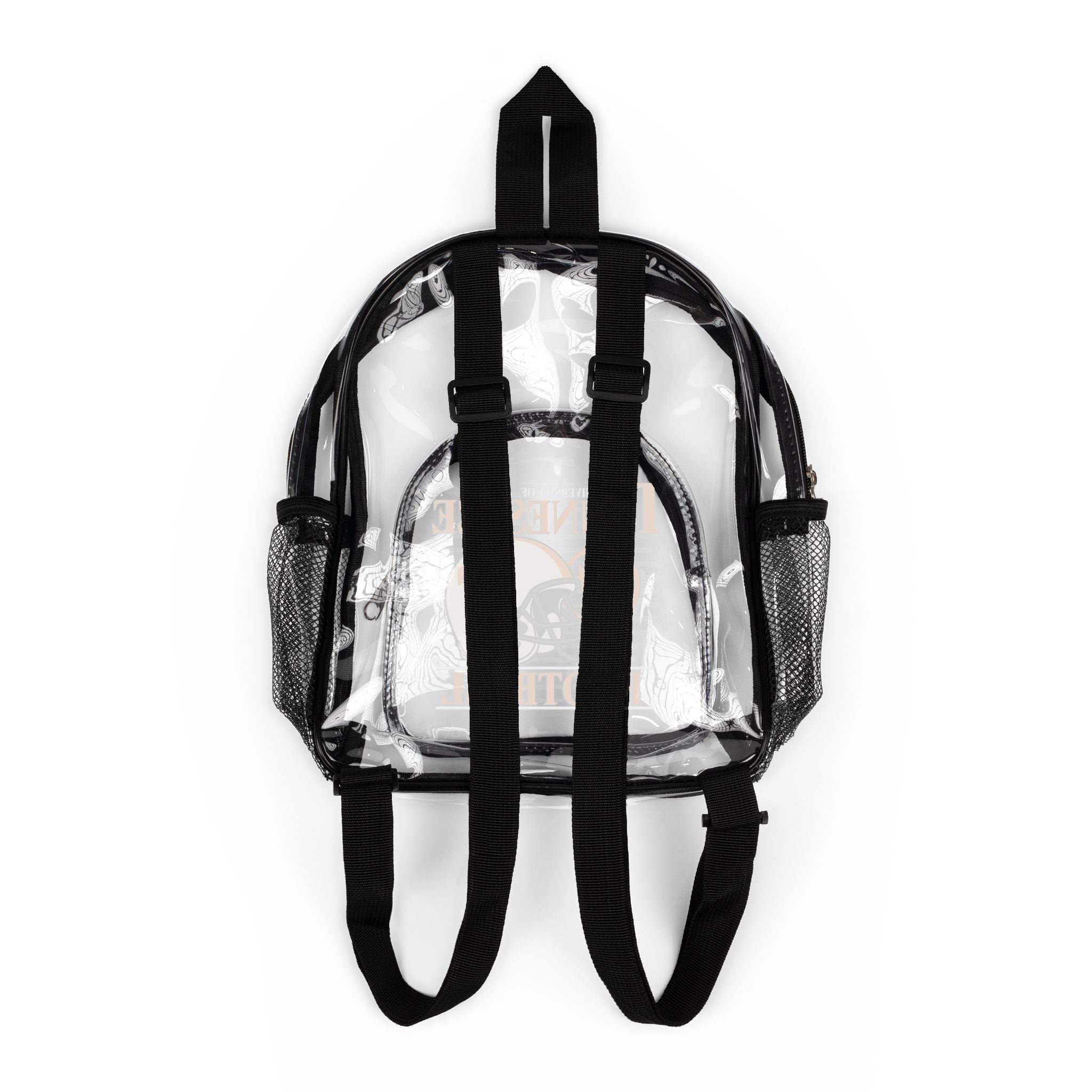 Tennessee Football Clear Stadium Backpack | Clear Stadium Bag, Mesh Side Pockets