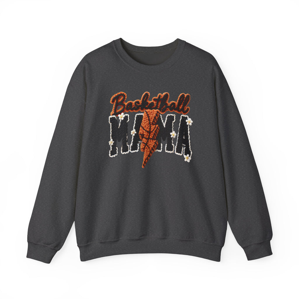 Basketball Mama Sweatshirt — Cozy Crewneck for Proud Hoops Moms