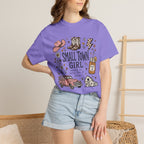 Small town girl , Jesus and sweet tea girl, comfort colors tee