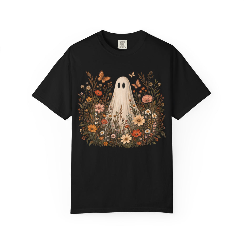 Ghost in wildflowers Comfort Colors Unisex Garment-Dyed T-shirt