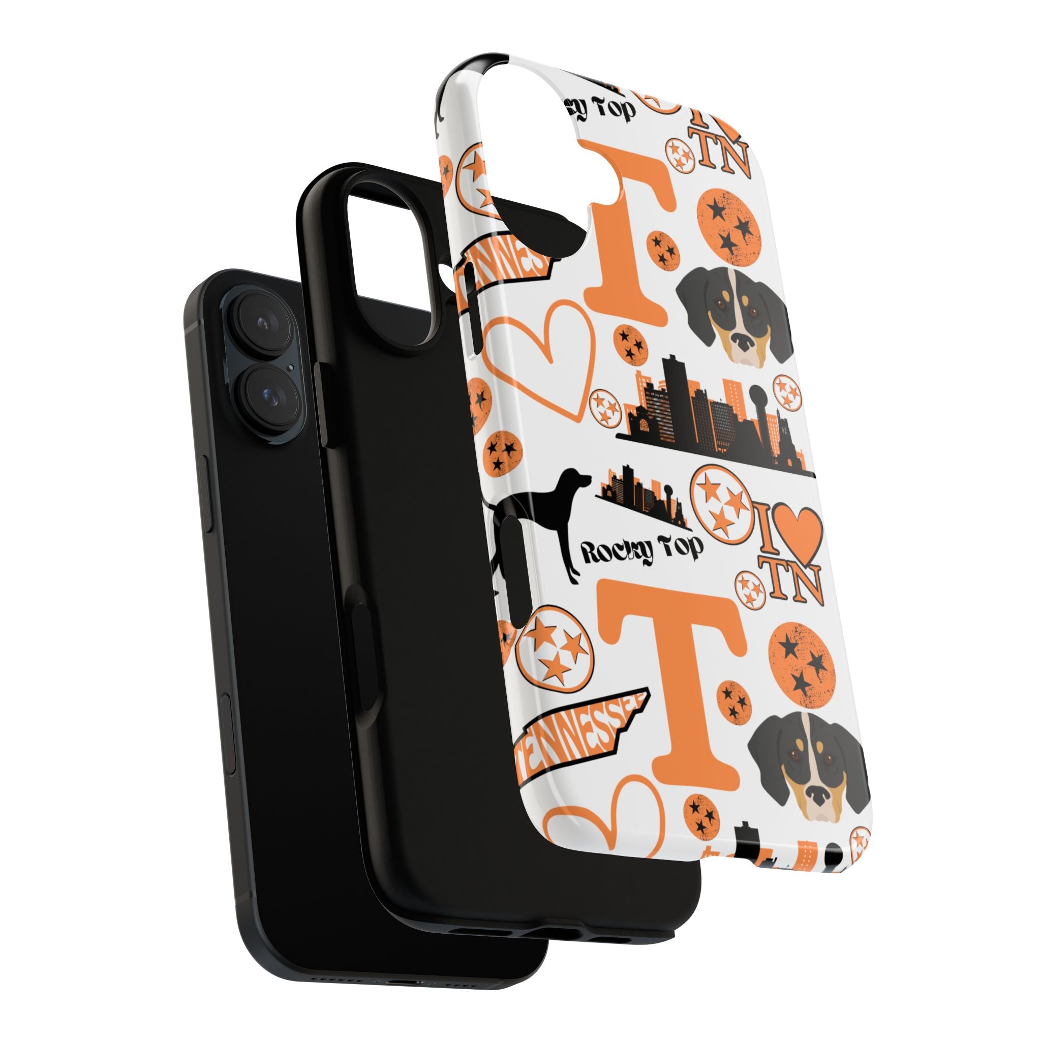 Tennessee Vols pattern Phone Case | Nashville skyline, Volunteers , orange and white