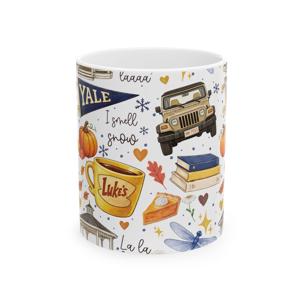 Stars Hollow Gilmore Girls style Ceramic Mug, (11oz, 15oz)