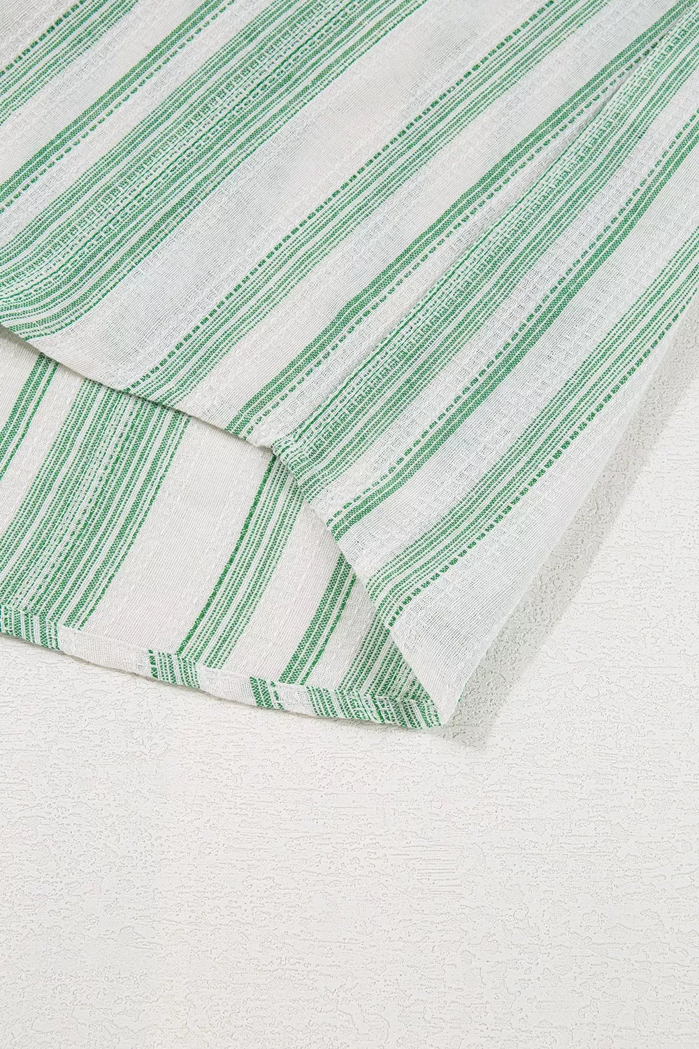 Breathable Gauze Half Button Short Sleeve Casual Blouse