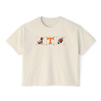 Women's TN Vols with smokey dog Boxy Tee