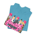 Fourth Grade Pencil Tee — Leopard & Glitter Back-to-School Shirt