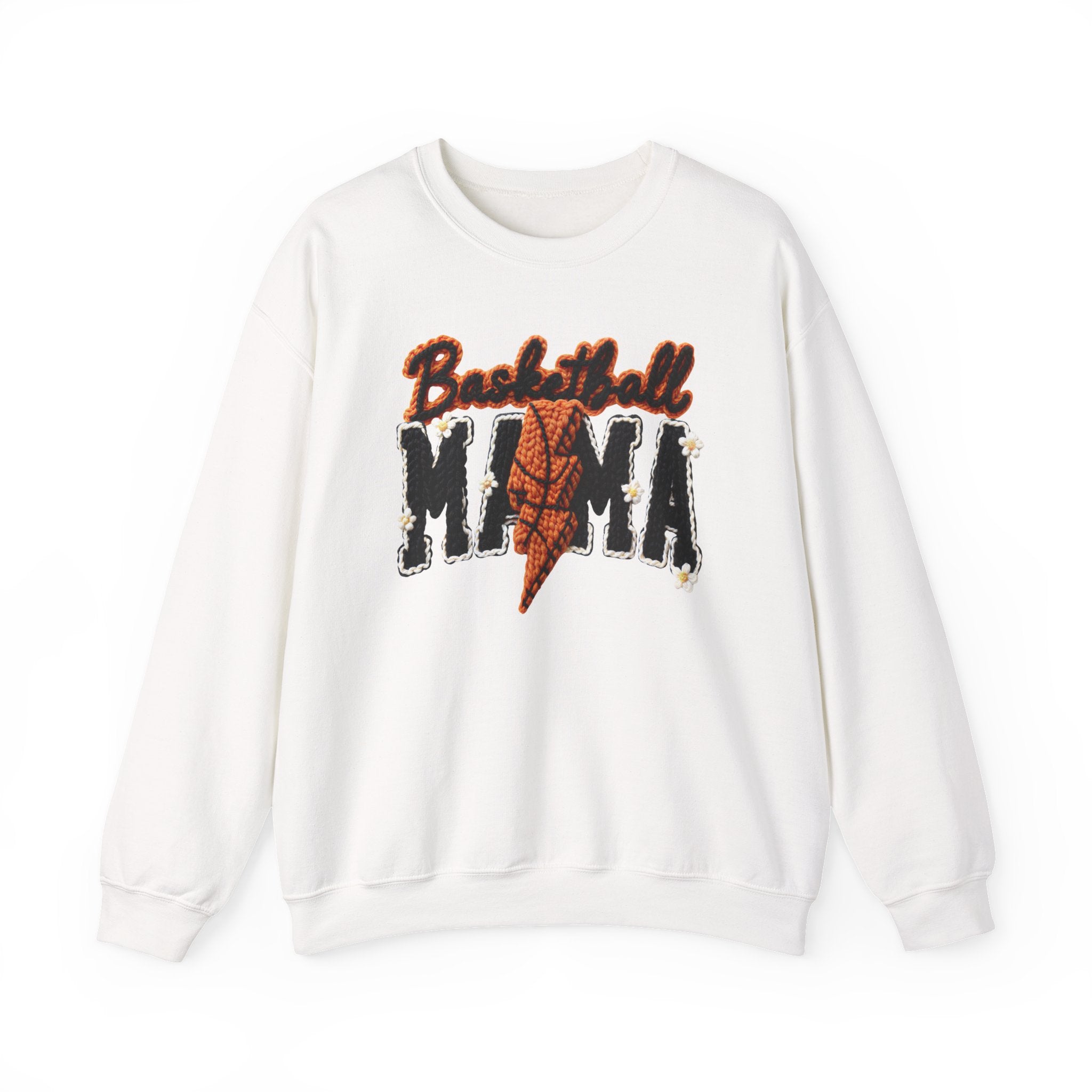 Basketball Mama Sweatshirt — Cozy Crewneck for Proud Hoops Moms