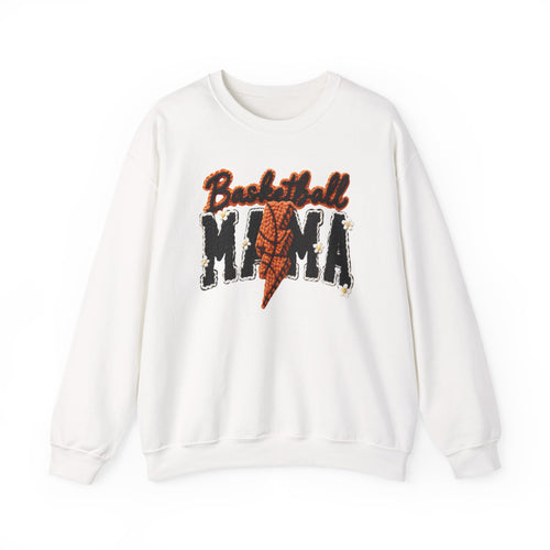 Basketball Mama Sweatshirt — Cozy Crewneck for Proud Hoops Moms