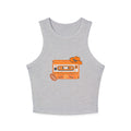 Retro Orange Cassette Tank Top — Vintage Music Rocky Top Tennessee
