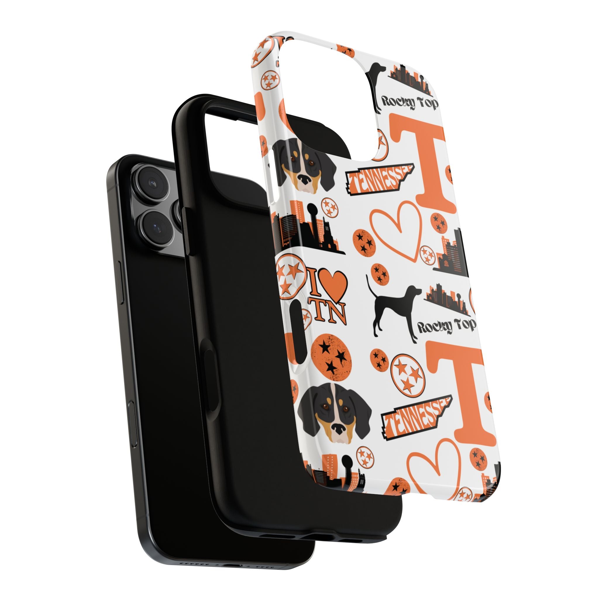 Tennessee Vols pattern Phone Case | Nashville skyline, Volunteers , orange and white