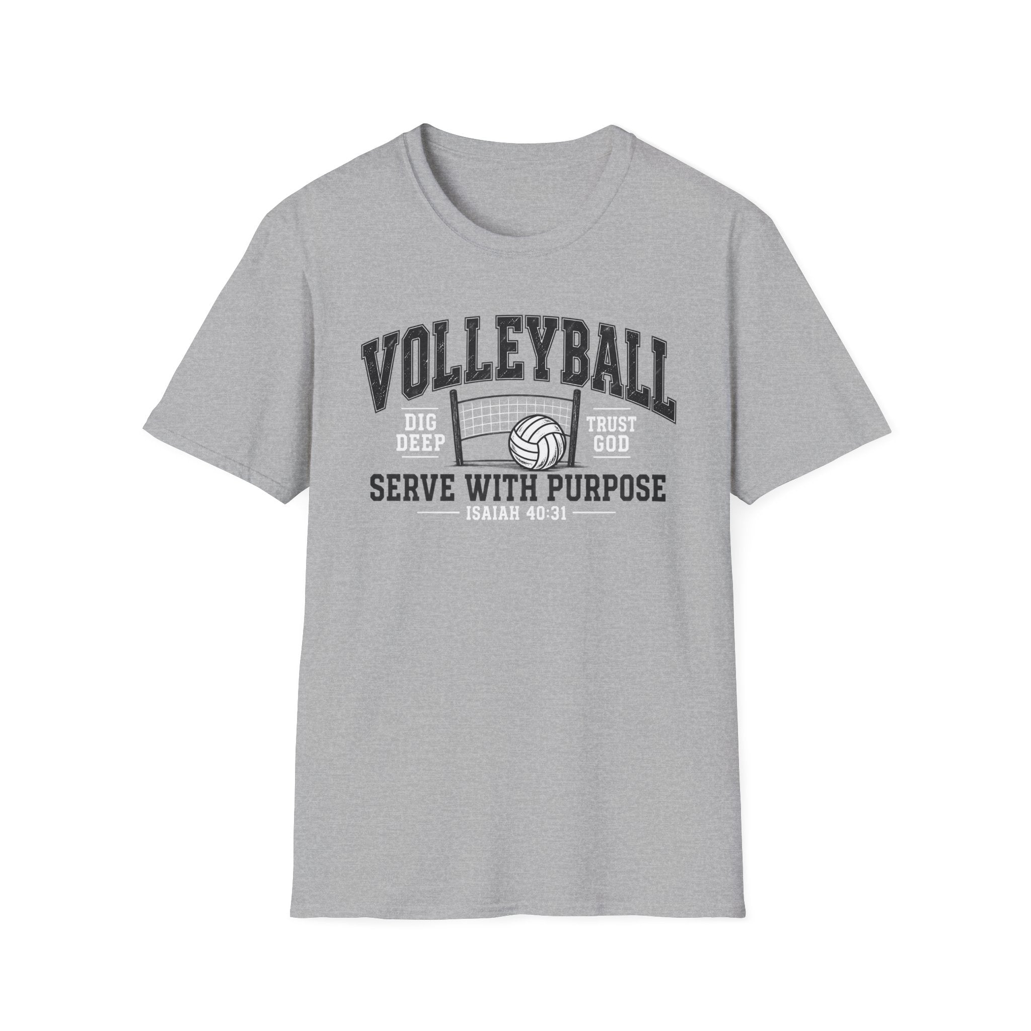 Volleyball "Serve With Purpose" T-Shirt