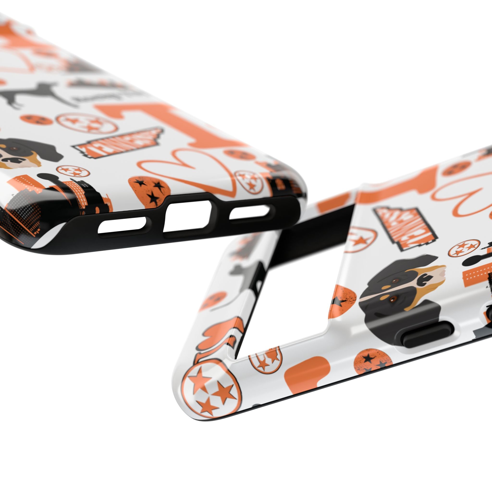 Tennessee Vols pattern Phone Case | Nashville skyline, Volunteers , orange and white