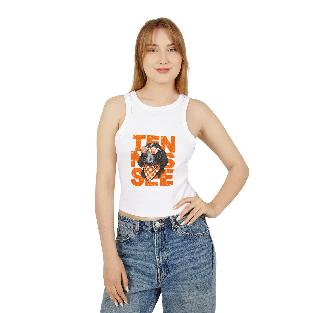 Smokey dog Tennessee game day tank top
