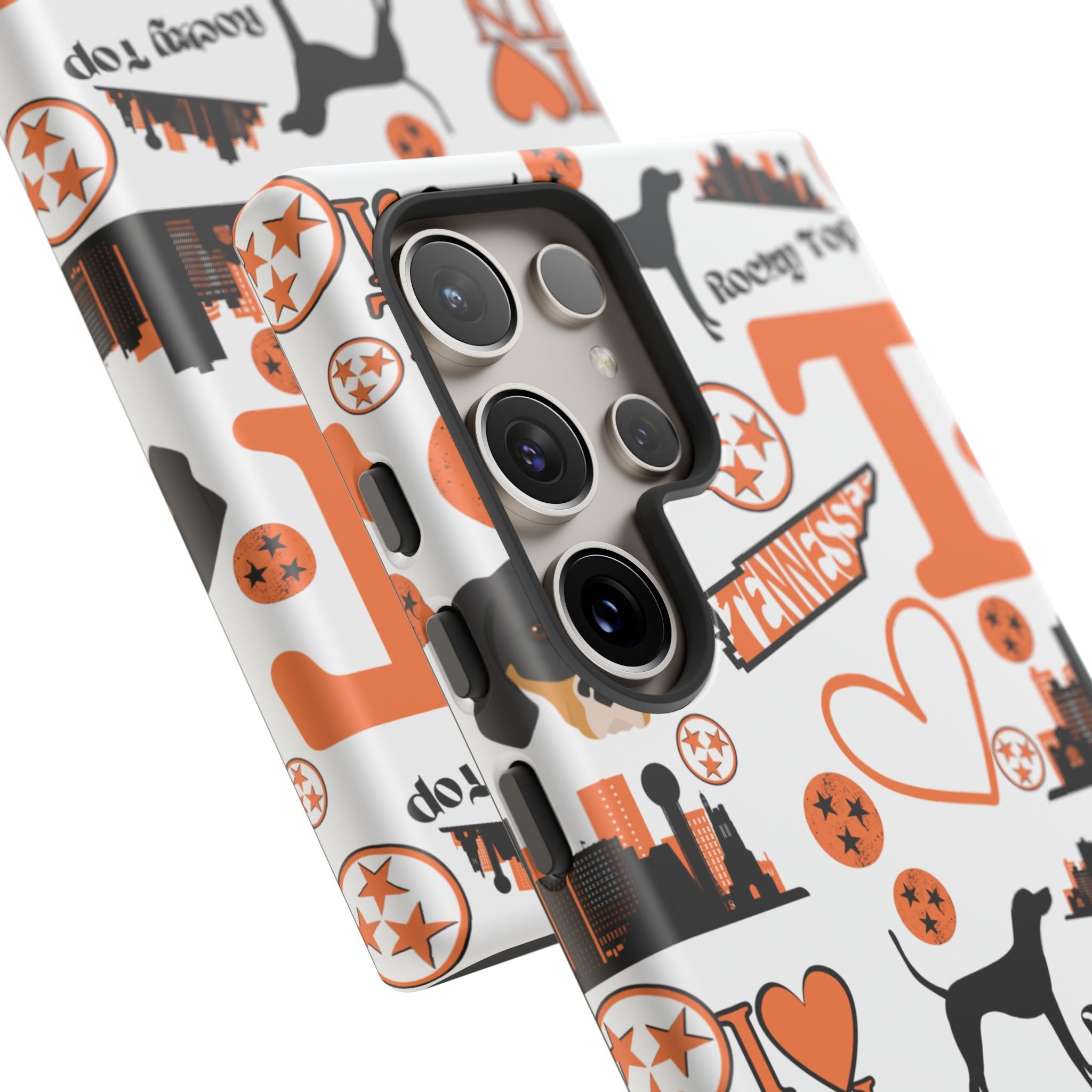 Tennessee Vols pattern Phone Case | Nashville skyline, Volunteers , orange and white