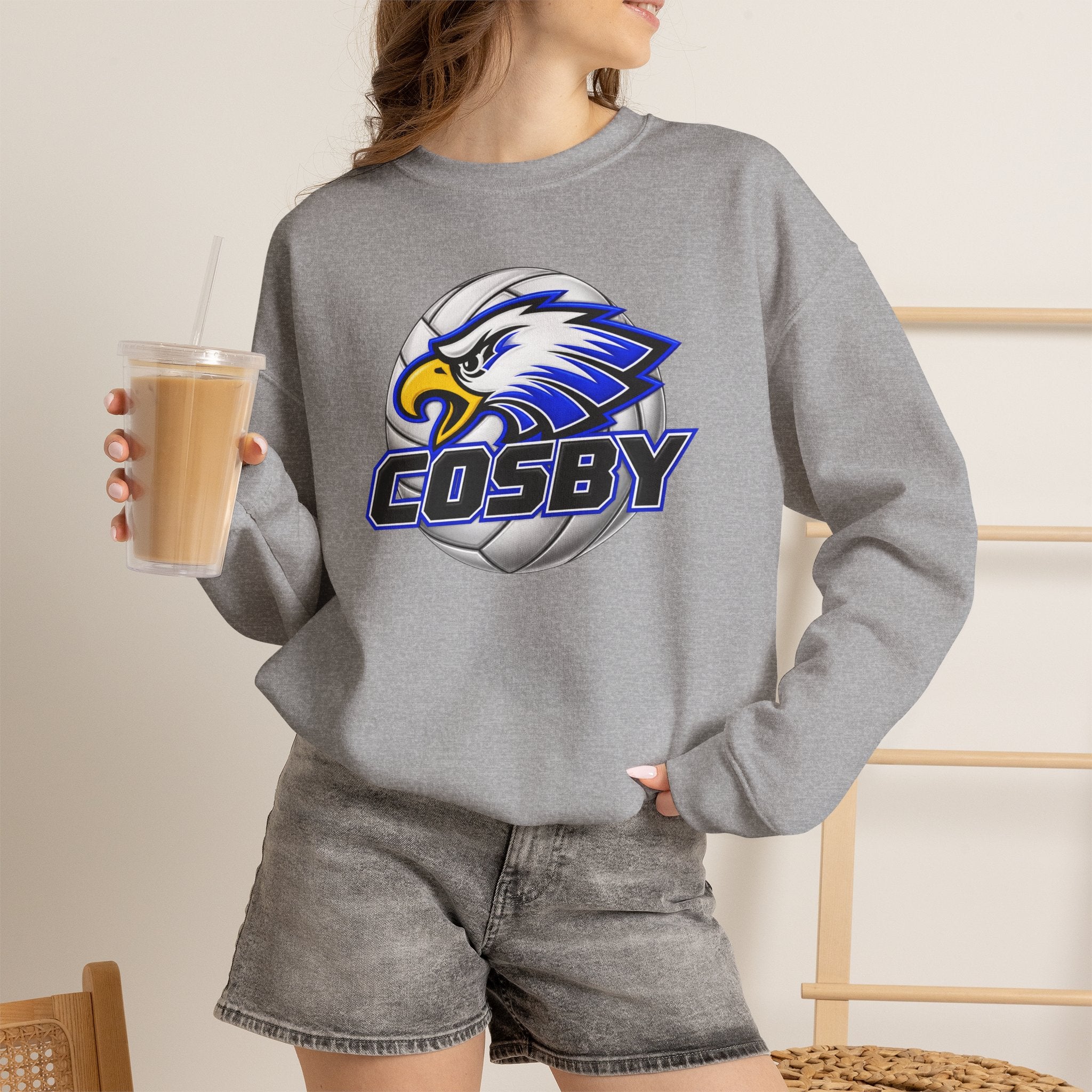 Volleyball Cosby Unisex Heavy Blend™ Crewneck Sweatshirt