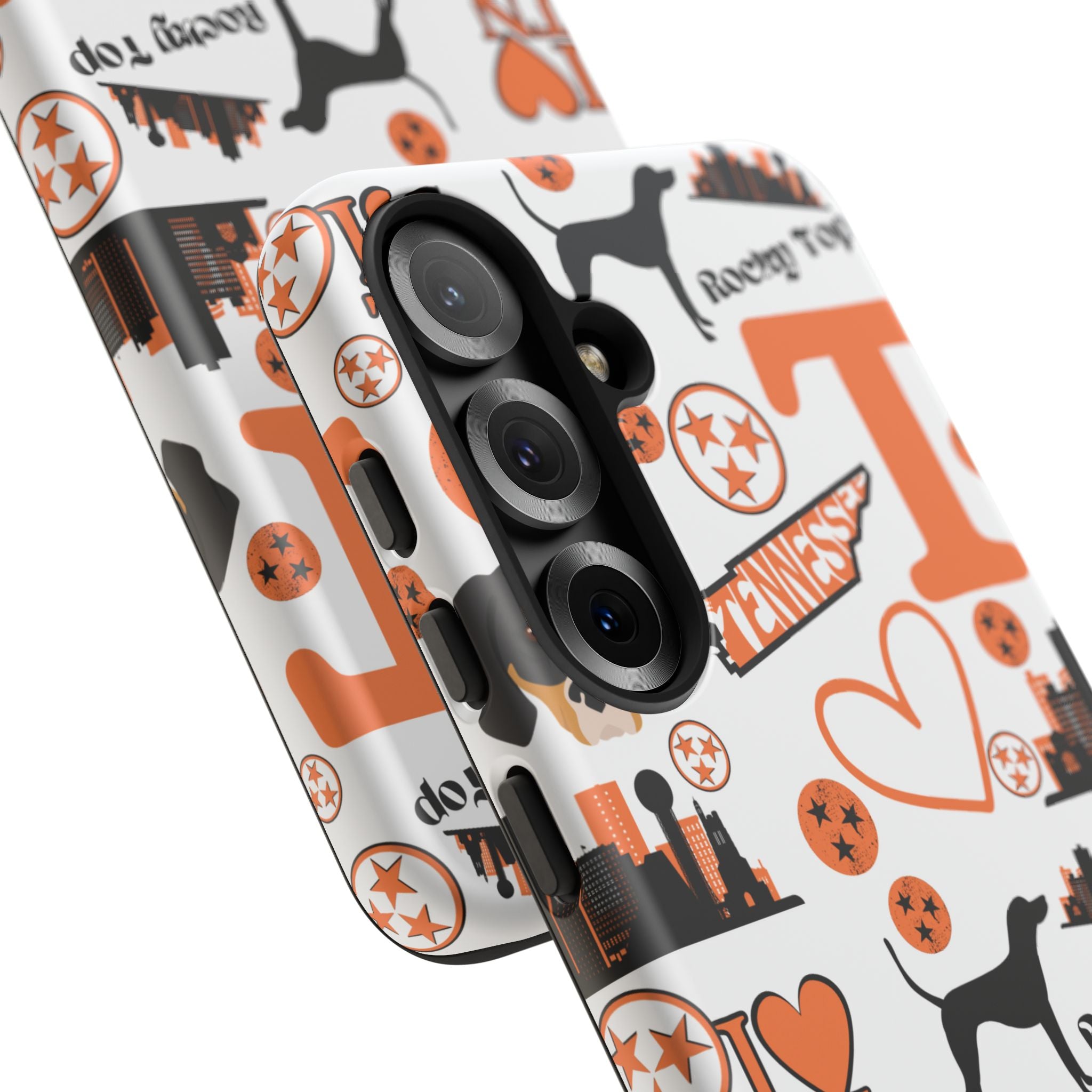 Tennessee Vols pattern Phone Case | Nashville skyline, Volunteers , orange and white