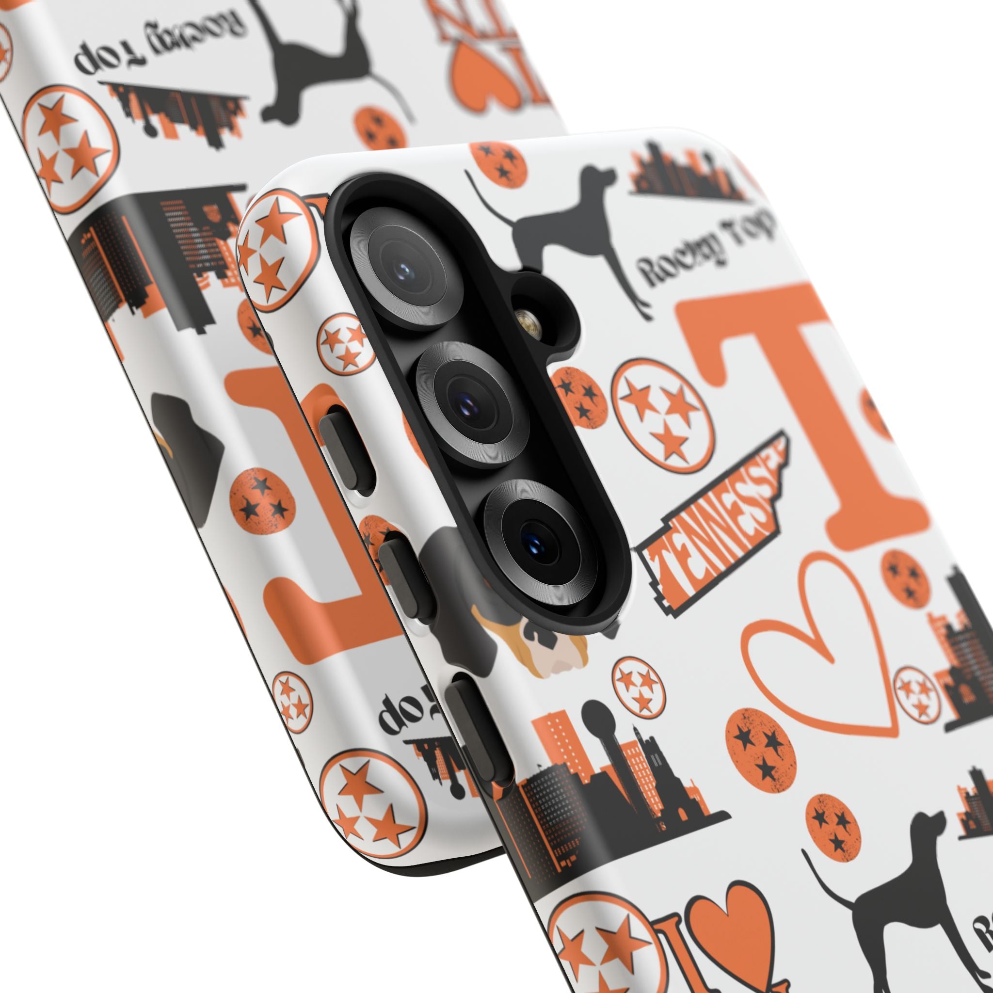 Tennessee Vols pattern Phone Case | Nashville skyline, Volunteers , orange and white