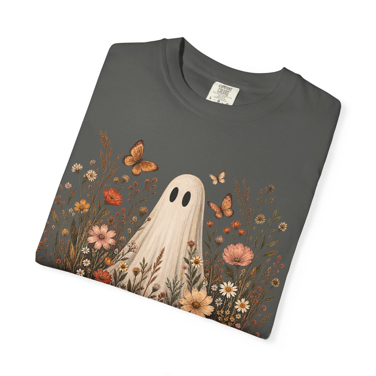 Ghost in wildflowers Comfort Colors Unisex Garment-Dyed T-shirt