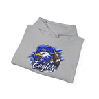 Eagles Football Gildan Hoodie — Bold Eagle Mascot Pullover