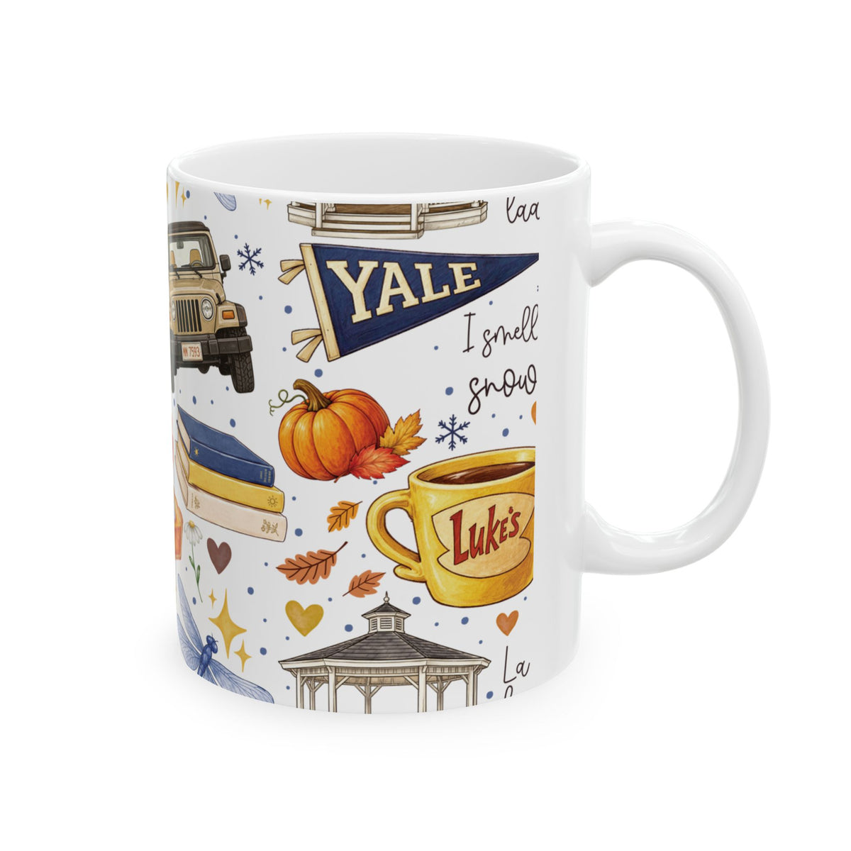 Stars Hollow Gilmore Girls style Ceramic Mug, (11oz, 15oz)