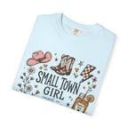 Small town girl , Jesus and sweet tea girl, comfort colors tee