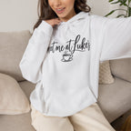 Meet me at Luke's Stars Hollow Gilmore Girls Gildan Unisex Heavy Blend™ Hooded Sweatshirt