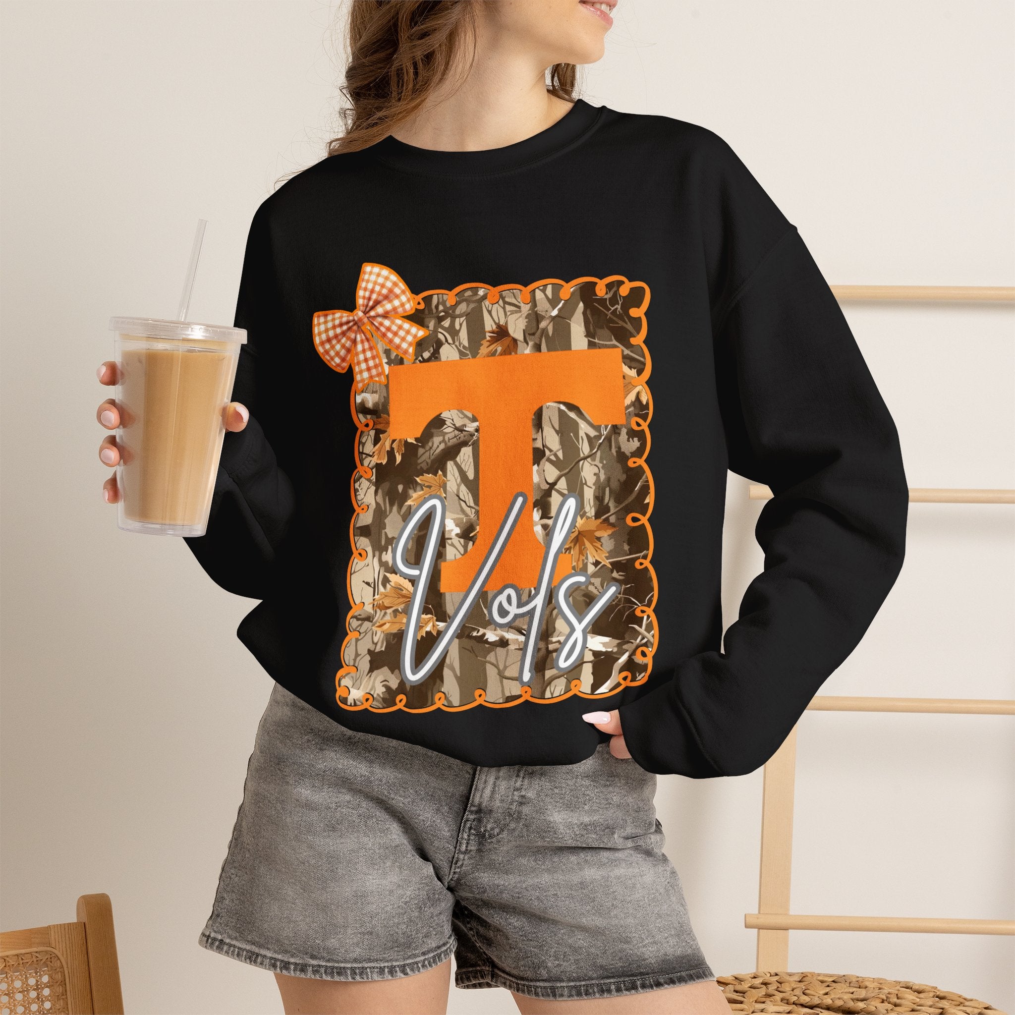 TN Vols Camouflage Graphic Sweatshirt | Tennessee Volunteers clothing gifts