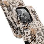 Cheetah bows iced coffee love Magnetic Impact-Resistant Cases