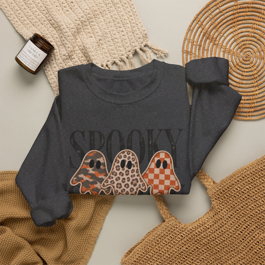 Spooky Season ghost Gildan Unisex Heavy Blend™ Crewneck Sweatshirt