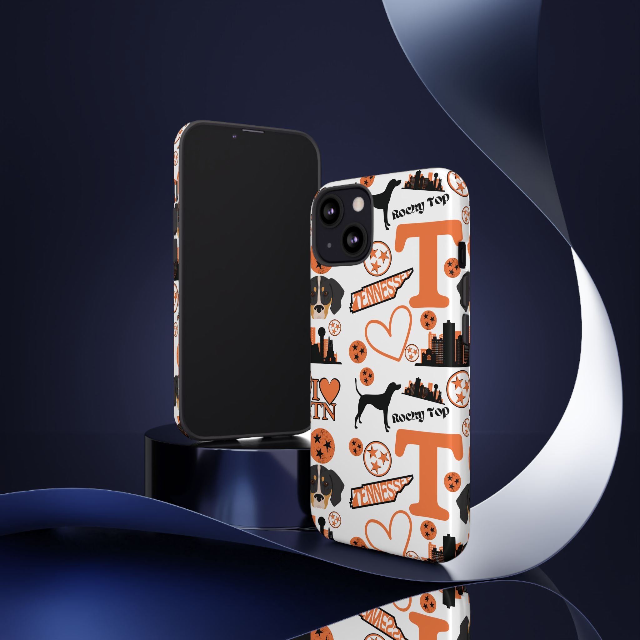 Tennessee Vols pattern Phone Case | Nashville skyline, Volunteers , orange and white