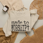 Made to Worship Christan Gildan Crewneck Sweatshirt