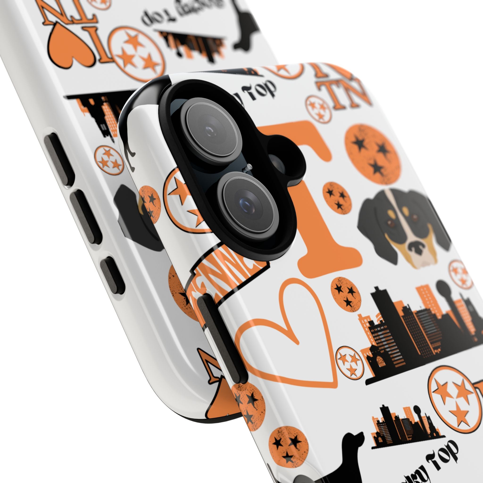 Tennessee Vols pattern Phone Case | Nashville skyline, Volunteers , orange and white