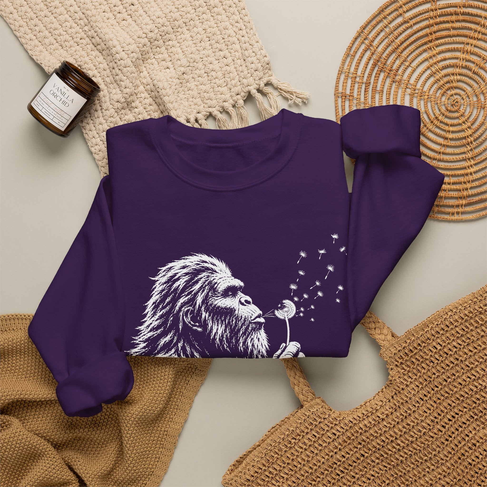 Bigfoot Dandelion Gildan Sweatshirt