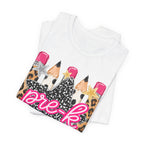 Pre-K Star Pencil T-Shirt — Cute Leopard School Teacher Tee