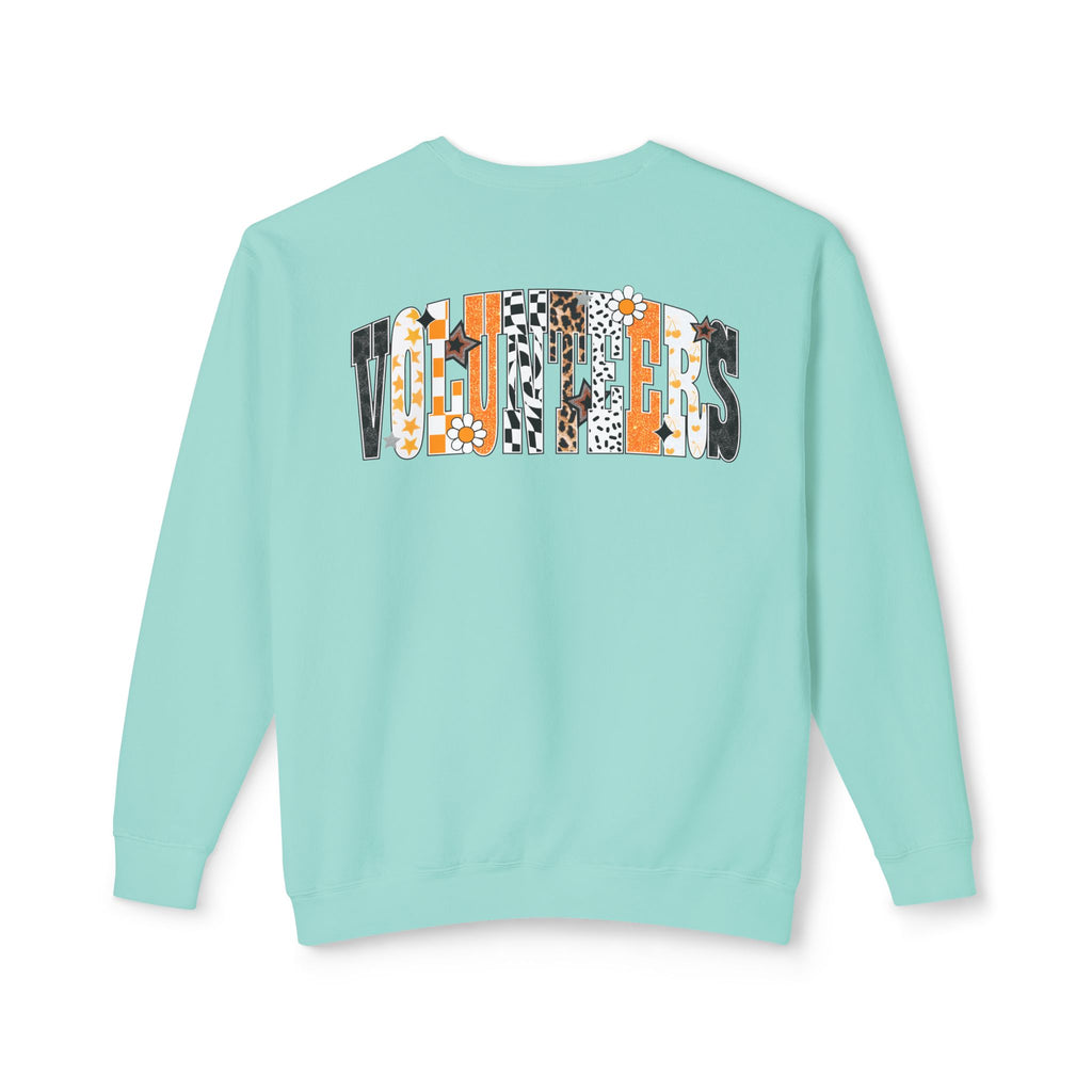 Tennessee Vols Volunteer on back side comfort colors sweatshirt for women