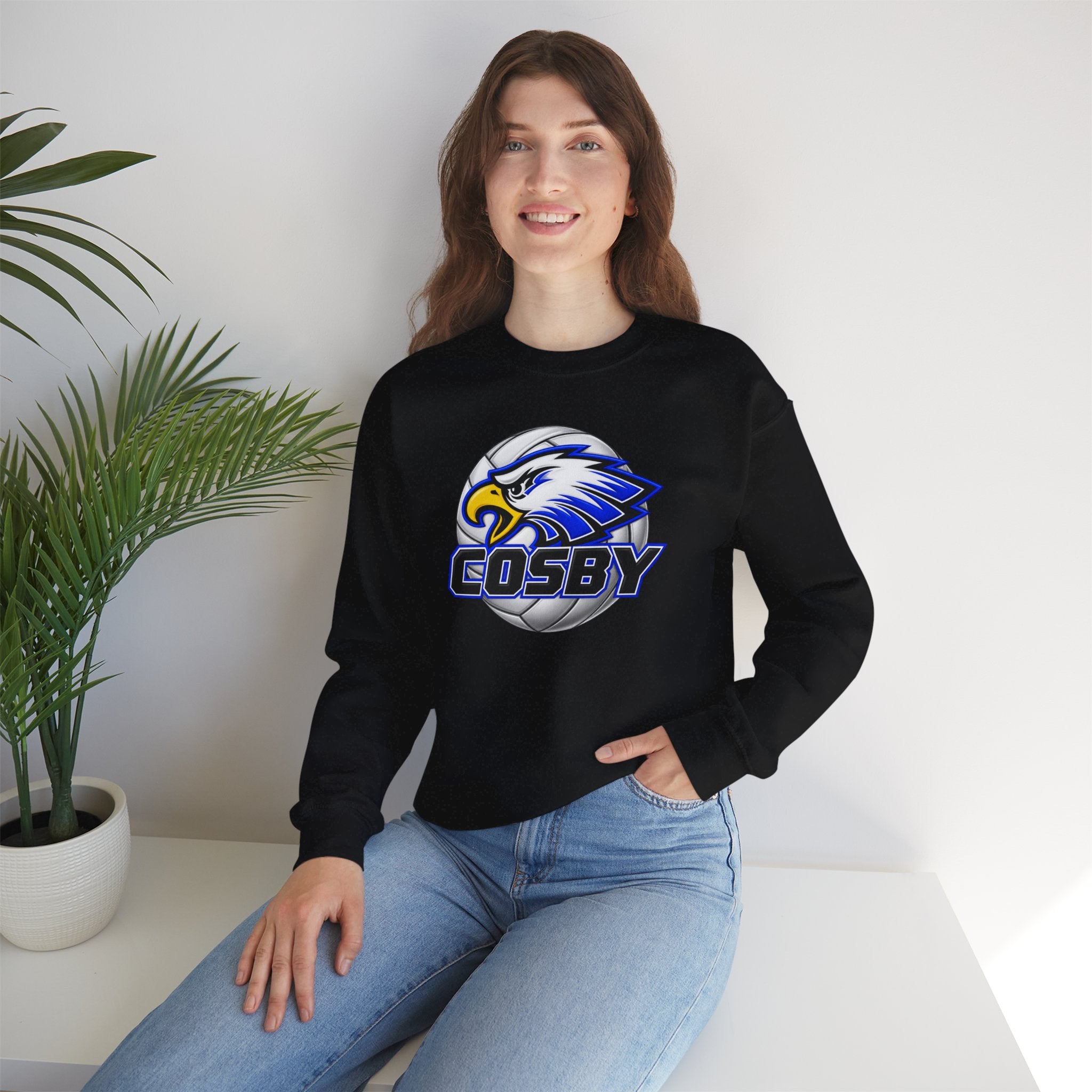 Volleyball Cosby Unisex Heavy Blend™ Crewneck Sweatshirt