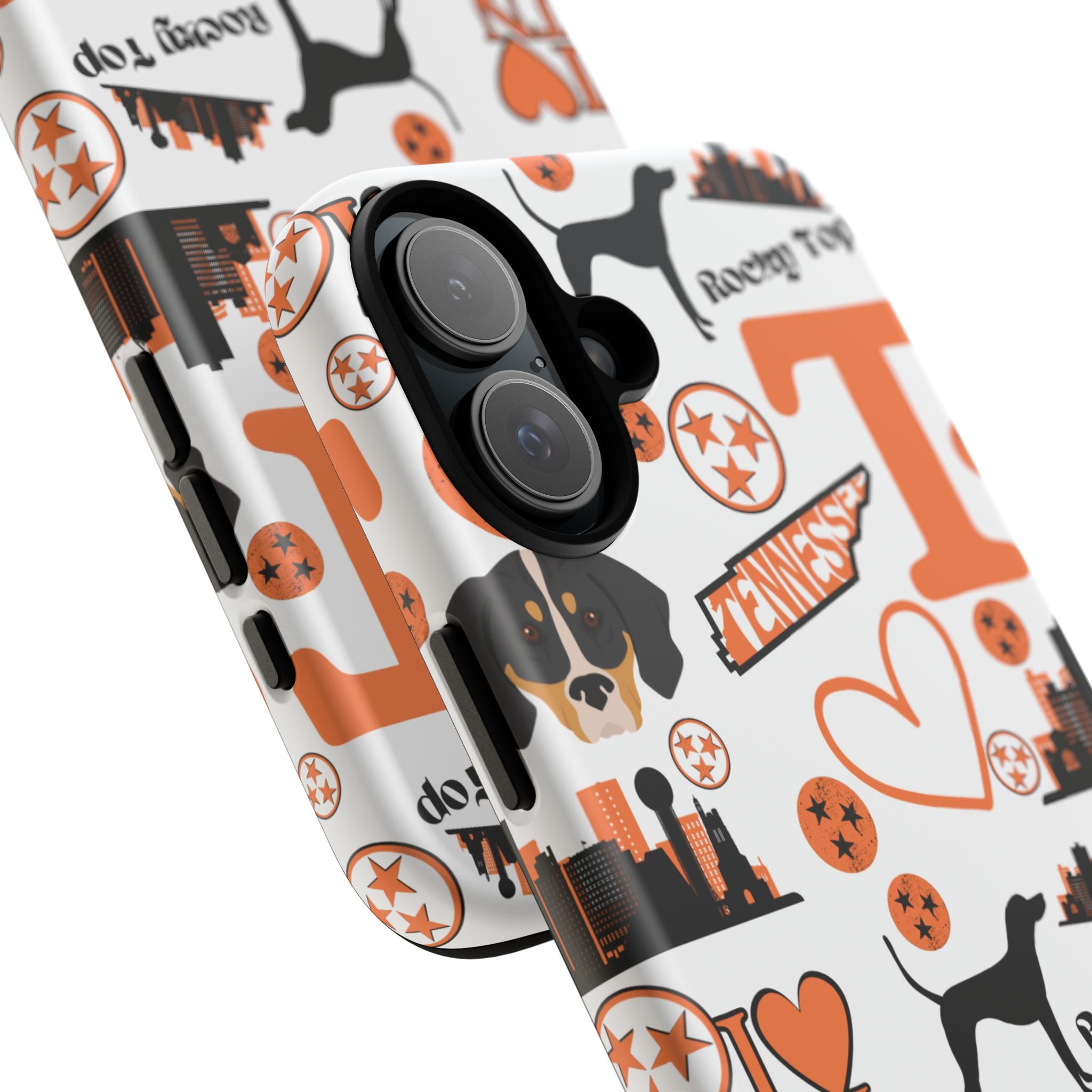 Tennessee Vols pattern Phone Case | Nashville skyline, Volunteers , orange and white