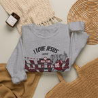 Gildan Alabama and Jesus sweatshirt , roll tide gifts for women