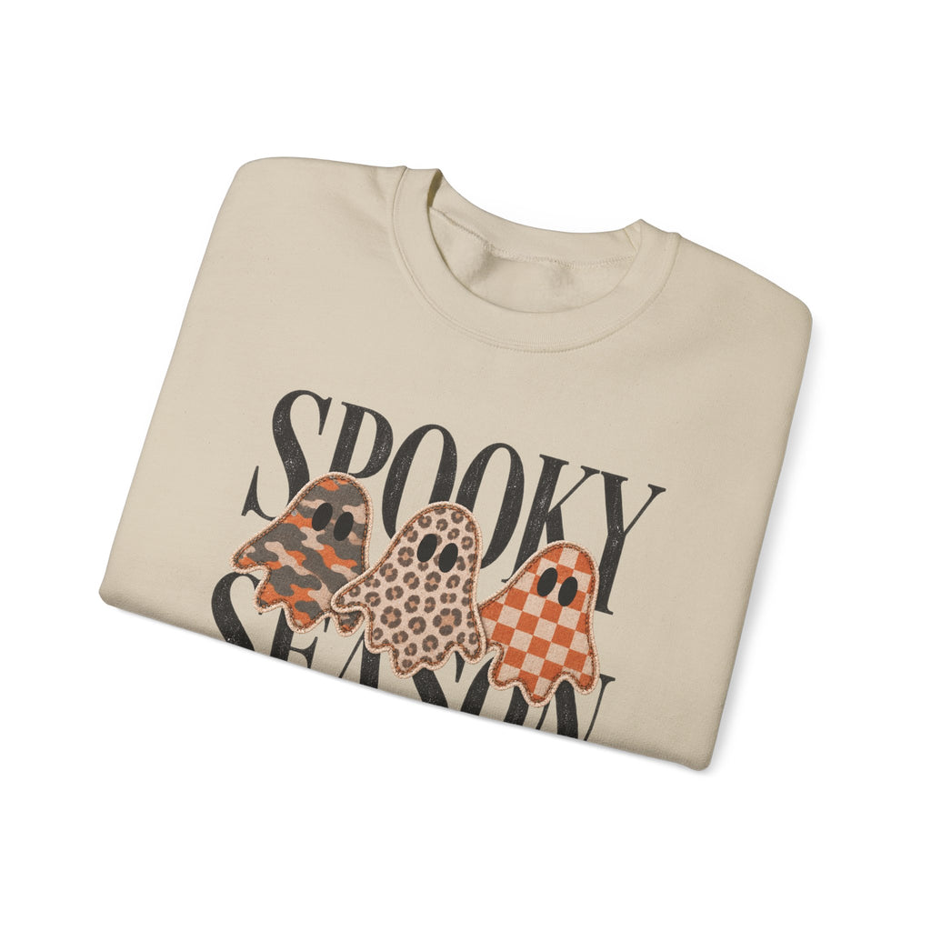 Spooky Season ghost Gildan Unisex Heavy Blend™ Crewneck Sweatshirt