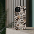 Cheetah bows iced coffee love Magnetic Impact-Resistant Cases