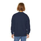 Youth Crewneck Sweatshirt - Retro Glam Lightning Bolt Graphic with 'Queen' Pop Art