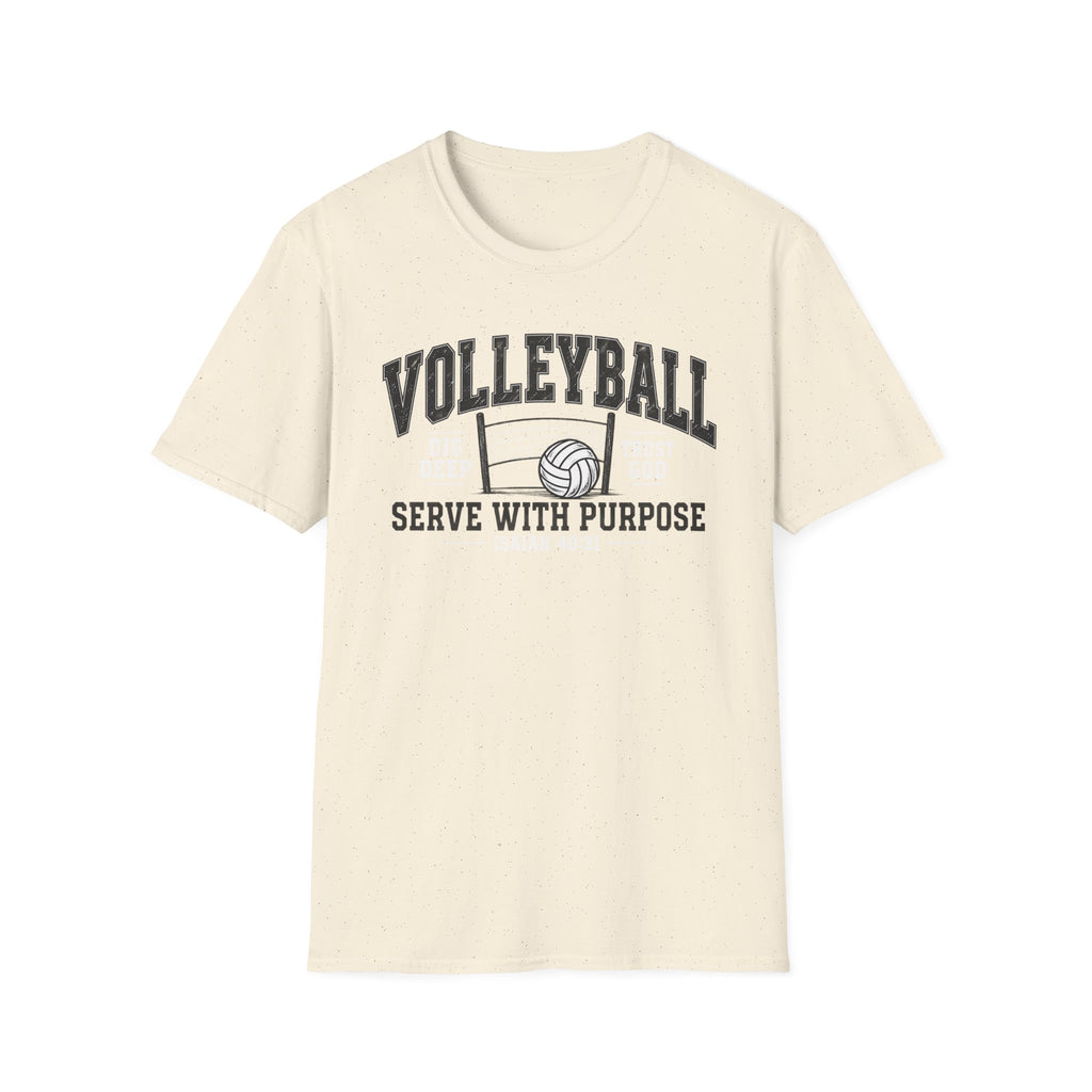 Volleyball "Serve With Purpose" T-Shirt
