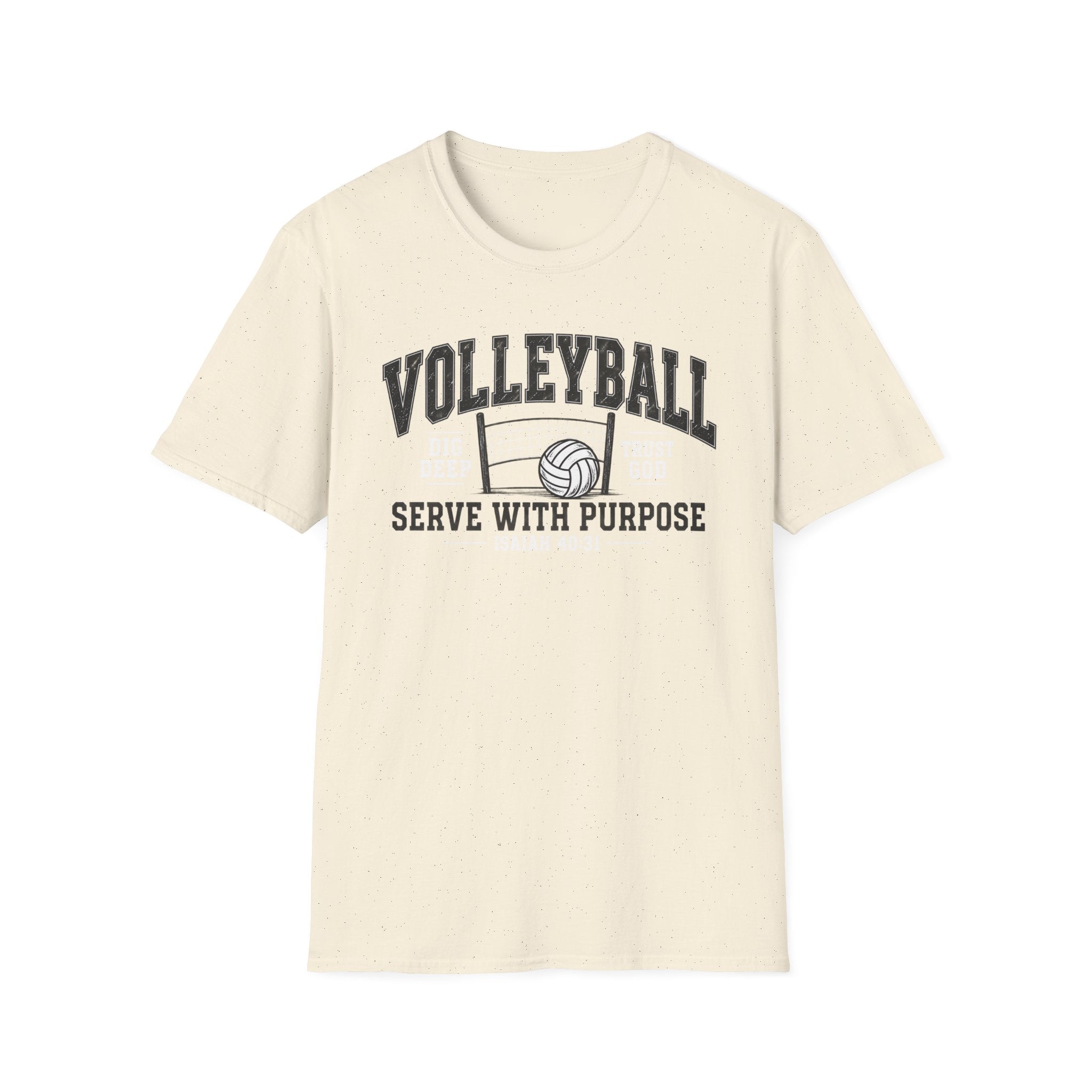 Volleyball "Serve With Purpose" T-Shirt