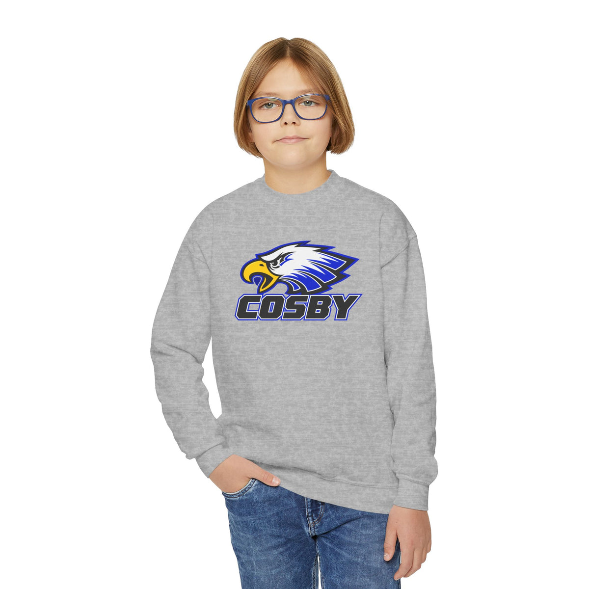 COSBY Youth Crewneck Gildan  Sweatshirt
