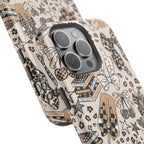 Cheetah bows iced coffee love Magnetic Impact-Resistant Cases