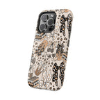 Cheetah bows iced coffee love Magnetic Impact-Resistant Cases