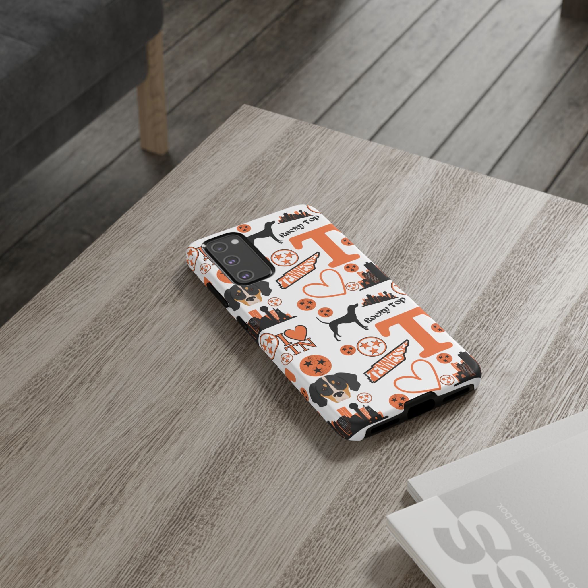 Tennessee Vols pattern Phone Case | Nashville skyline, Volunteers , orange and white