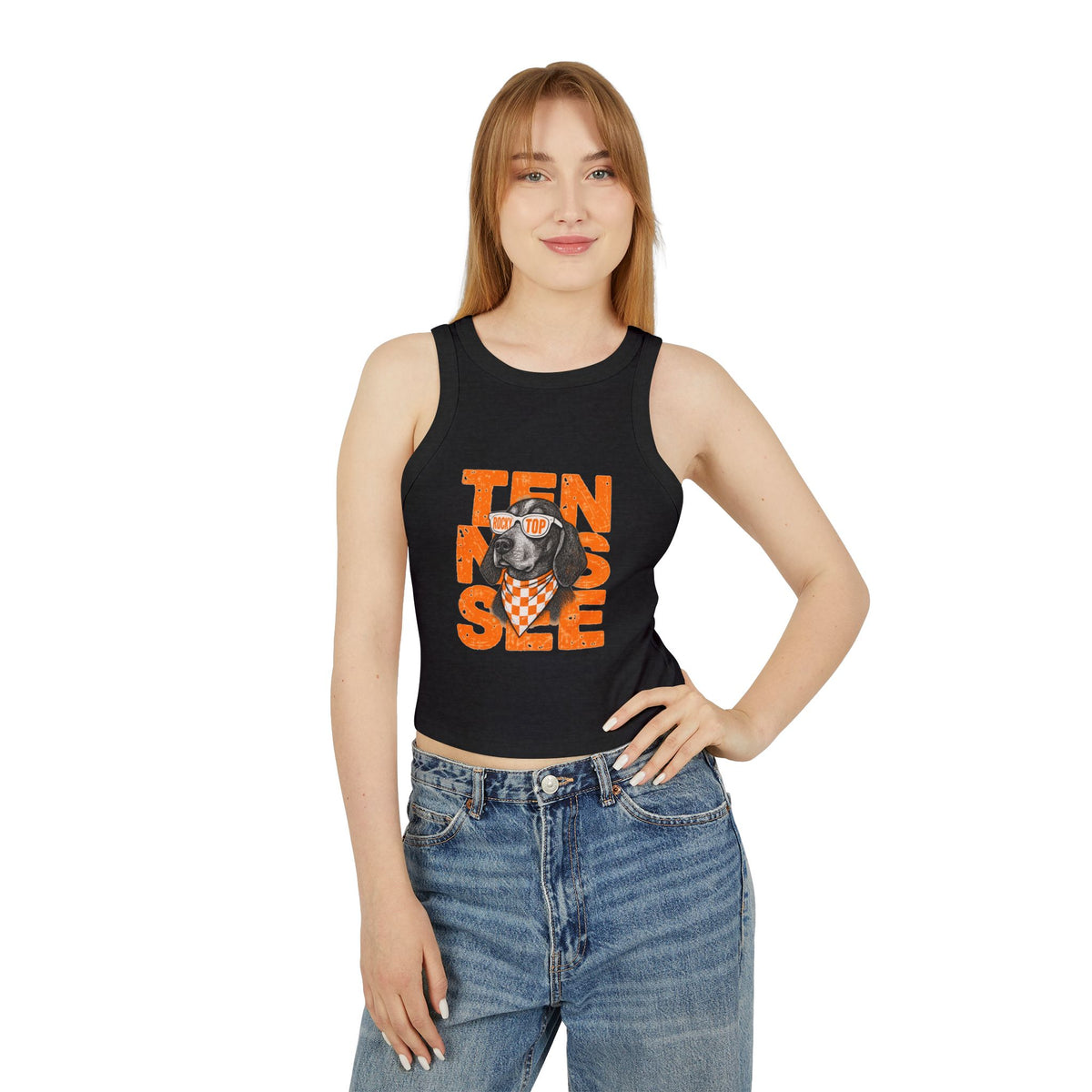 Smokey dog Tennessee game day tank top