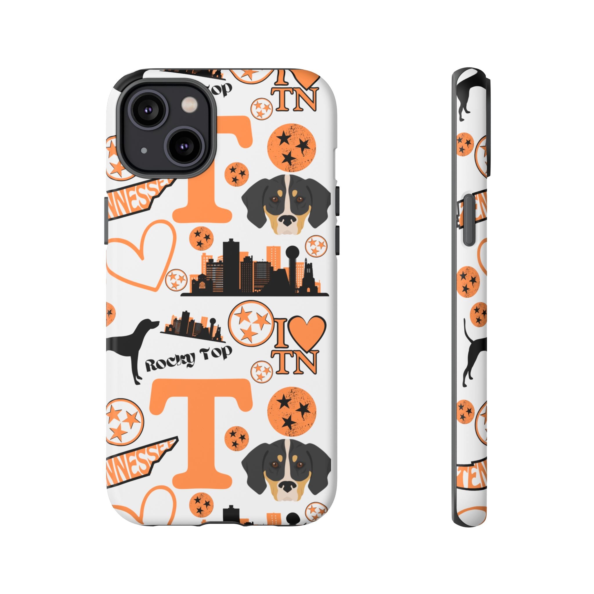 Tennessee Vols pattern Phone Case | Nashville skyline, Volunteers , orange and white