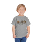 Mama's Boy Toddler matching Tee — Leopard Print Graphic Shirt for Baby Boys