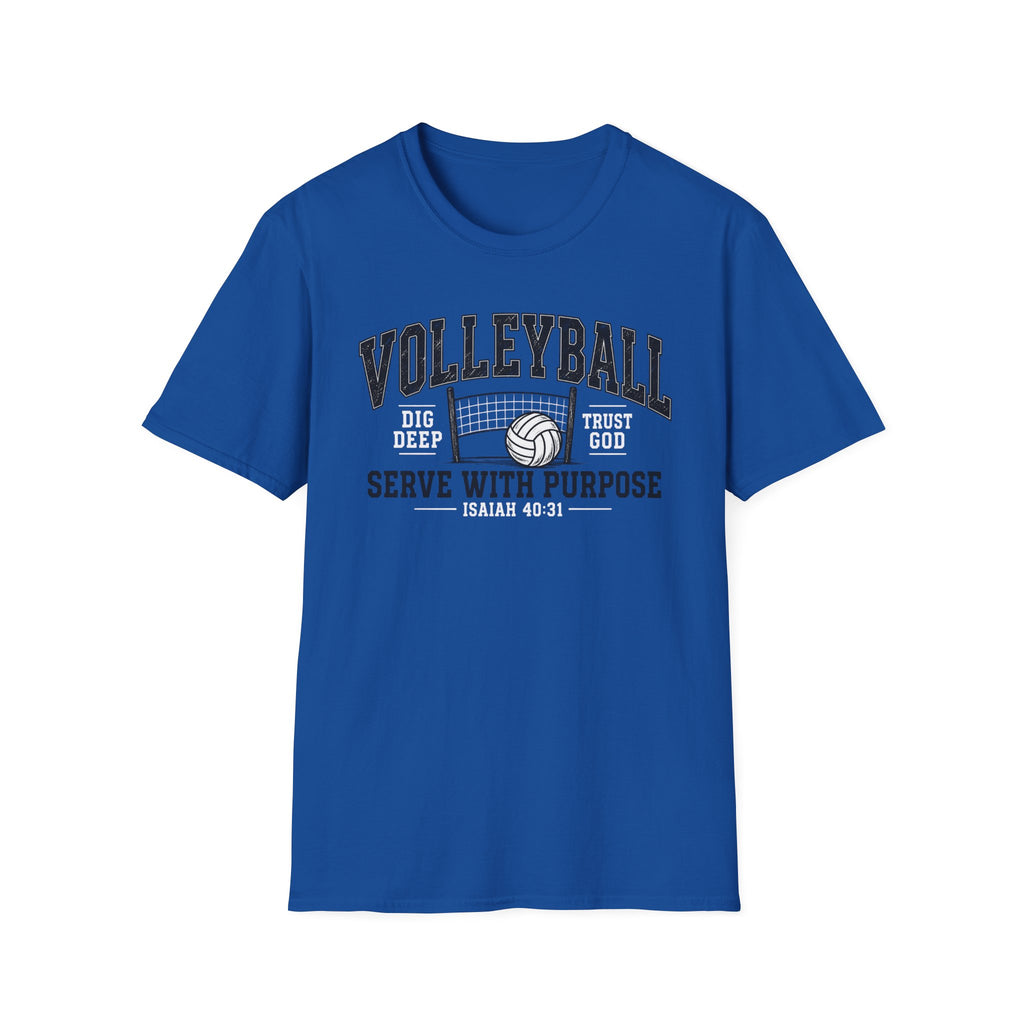 Volleyball "Serve With Purpose" T-Shirt